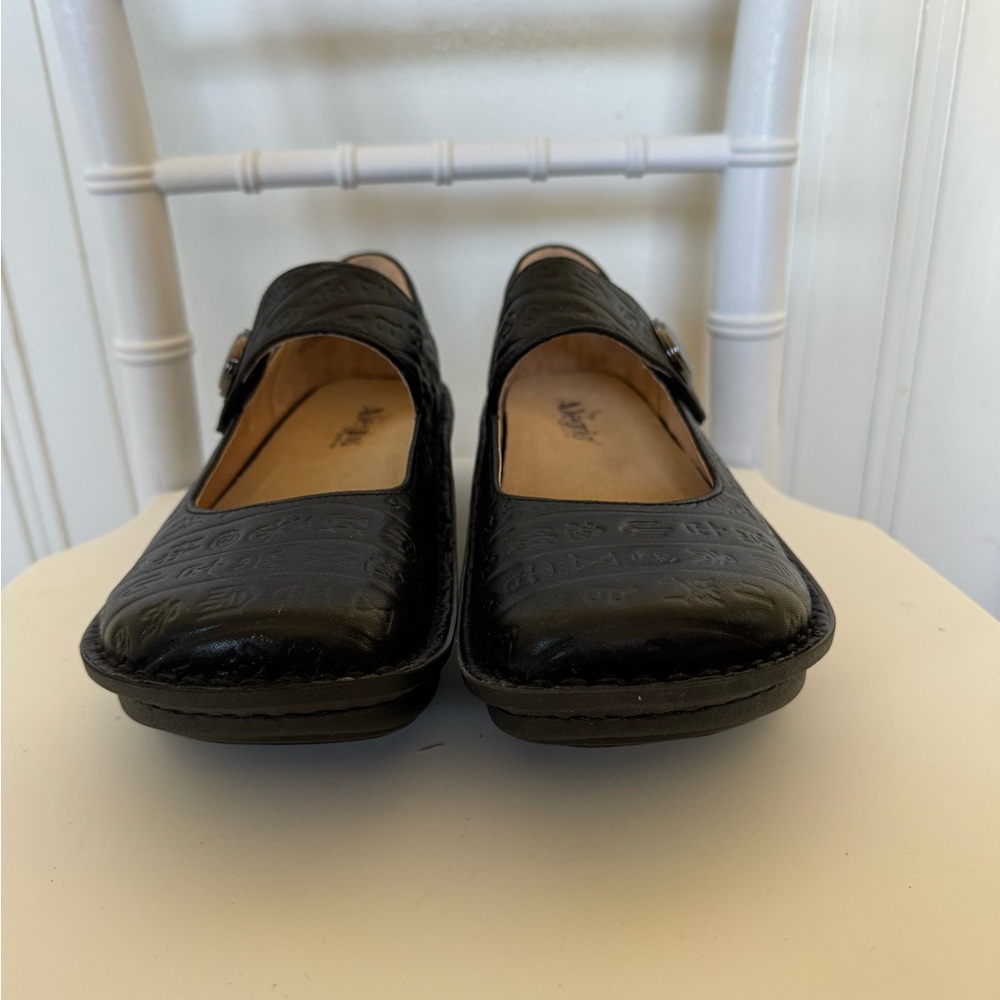 Alegria Paloma black Mary Jane shoes size 9.5W